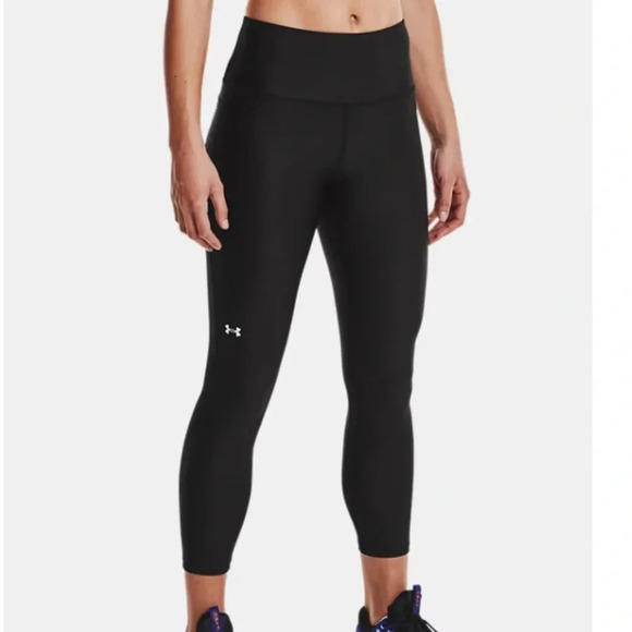 Under Armour HeatGear® No-Slip Waistband Ankle Leggings Size XS NWT - Picture 1 of 9